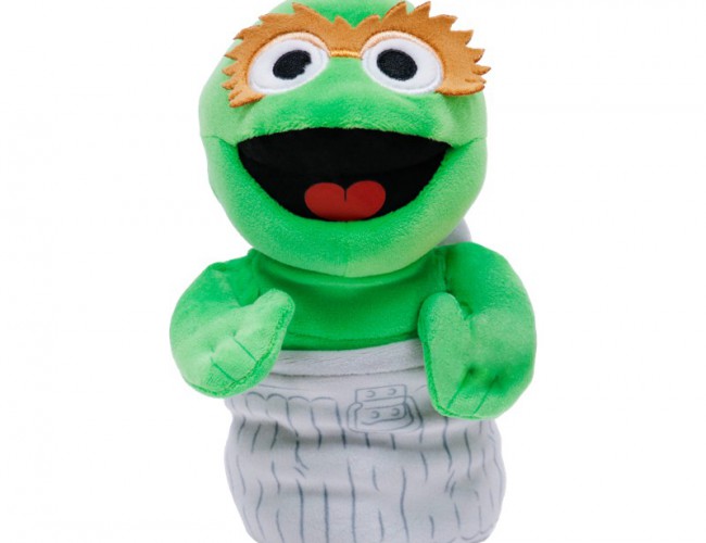 TY BEANIE BABIES SESAME STREET OSCAR THE GROUCH