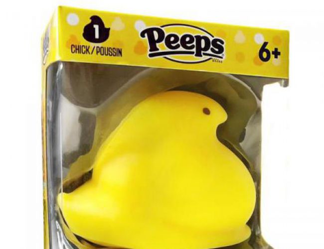 PEEPS CHICK SQUISHY TOY