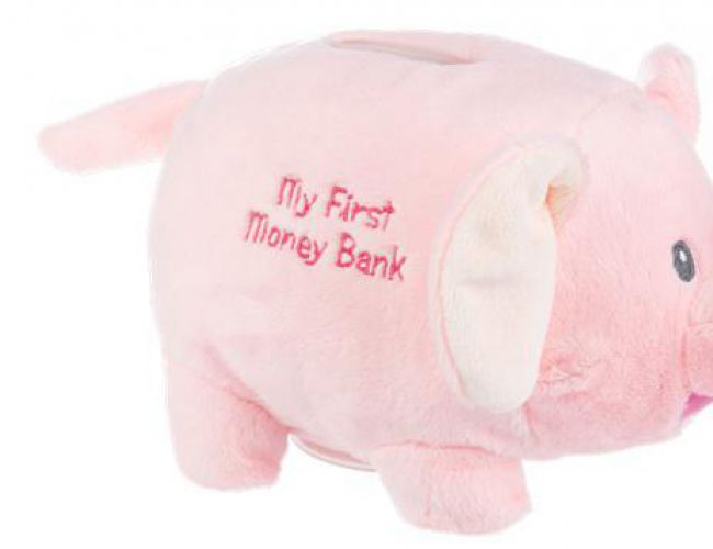 PENNY PINK ELEPHANT BANK 7.5