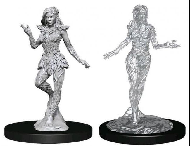 PF UNPAINTED MINIS WV 14 NYMPH & DRYAD