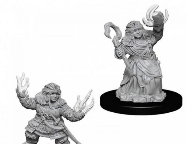 PF UNPAINTED MINIS WV 7 FEMALE DWARF SUMMONER