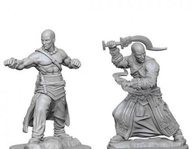PF UNPAINTED MINIS WV1 HUMAN MALE MONK
