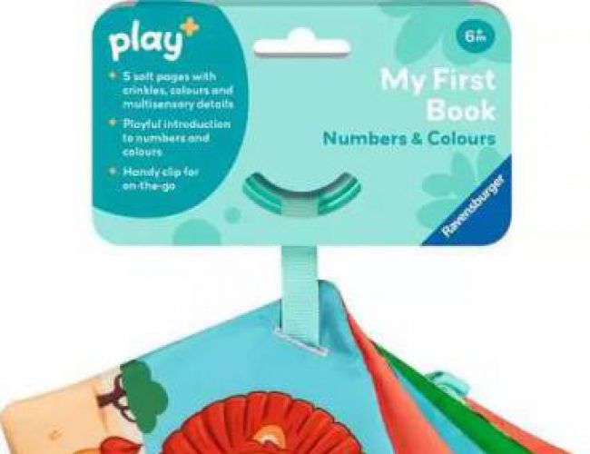 PLAY+ : MY FIRST BOOK: NUMBERS & COLOURS