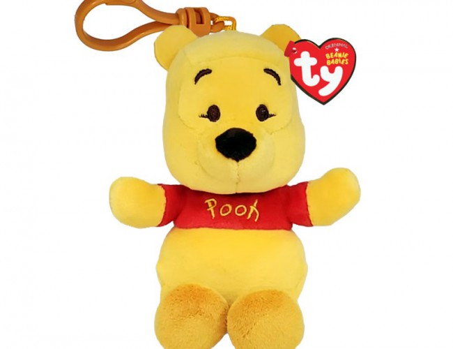 TY BEANIE BABIES - POOH KEYCHAIN (WINNIE THE POOH)