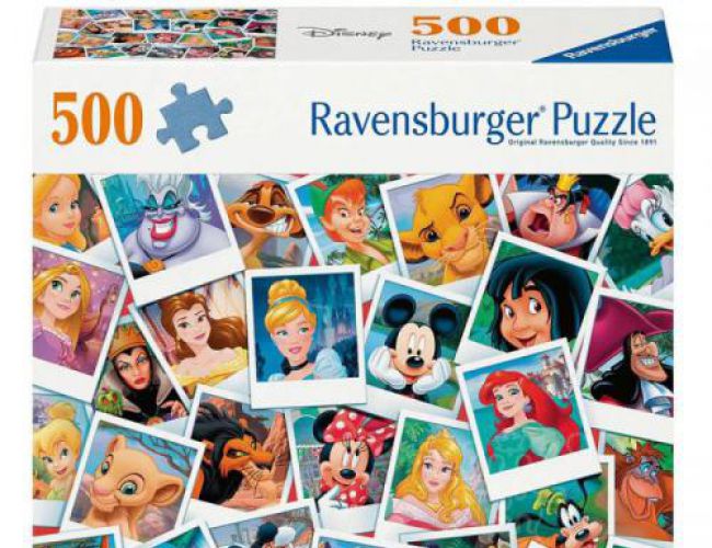 RAVENSBURGER 500PC PUZZLE - DISNEY PORTRAITS