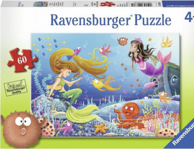 RAVENSBURGER 60 PCS MERMAID TALES
