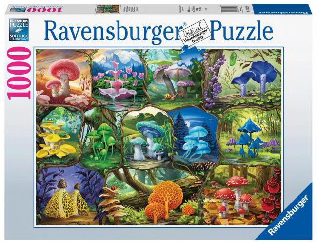RAVENSBURGER BEAUTIFUL MUSHROOMS 1000 PC