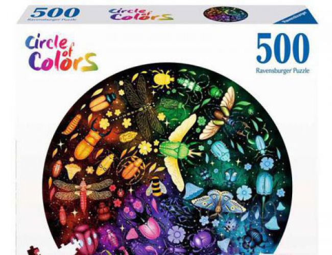 RAVENSBURGER CIRCLE OF COLOURS INSECTS 500PC