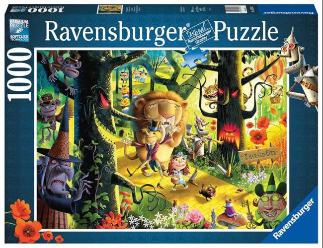 RAVENSBURGER CLASSIC TALES: LIONS & TIGERS & BEARS, OH MY! 1000PC
