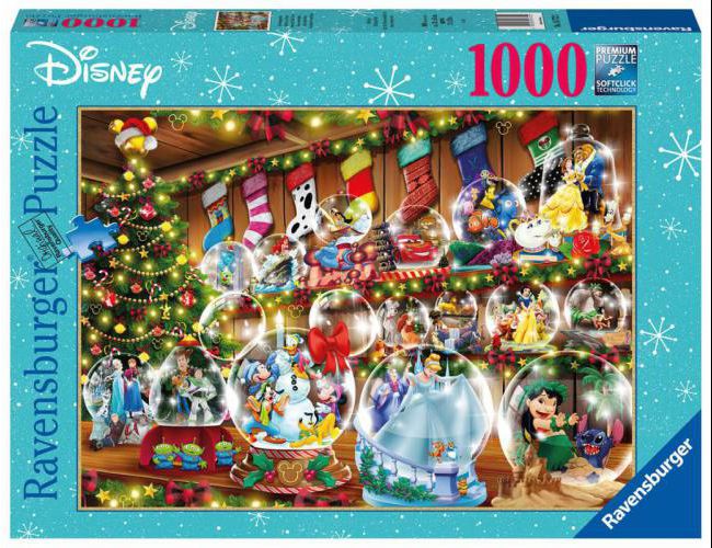 RAVENSBURGER DISNEY SNOW GLOBES 1000 PC