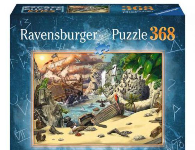 RAVENSBURGER ESCAPE PUZZLE KIDS 368PC - PIRATES PERIL