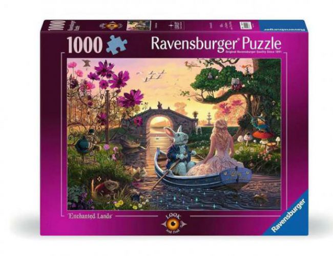 RAVENSBURGER LOOK AND FIND ENCHANTED LANDS 1000 PC