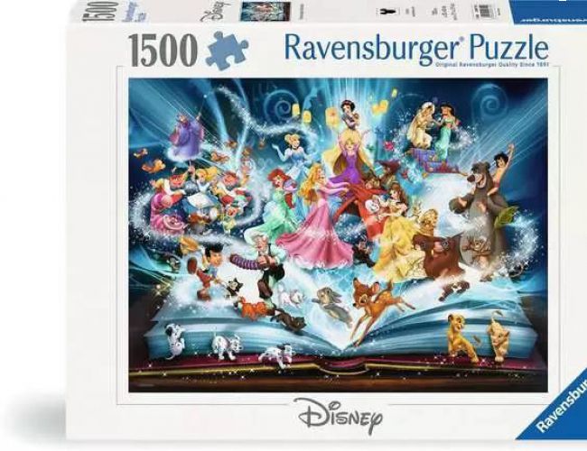 RAVENSBURGER PUZZLE - 1500 PCS DISNEY MAGICAL STORYBOOK