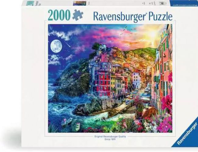 RAVENSBURGER PUZZLE - 2000 PCS COLORFUL CINQUE TERRE