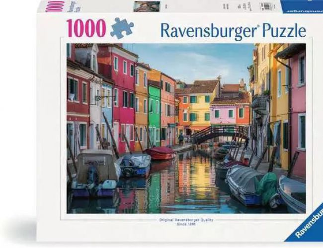 RAVENSBURGER PUZZLE 1000 PCS - BURANO, ITALY