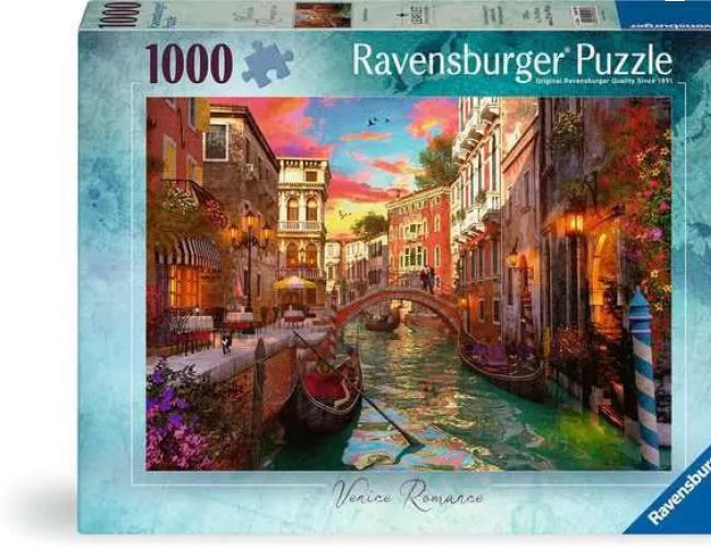 RAVENSBURGER PUZZLE 1000PCS - VENICE ROMANCE