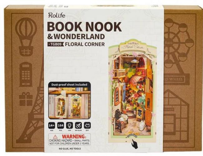 ROLIFE DIY BOOK NOOK: FLORAL CORNER