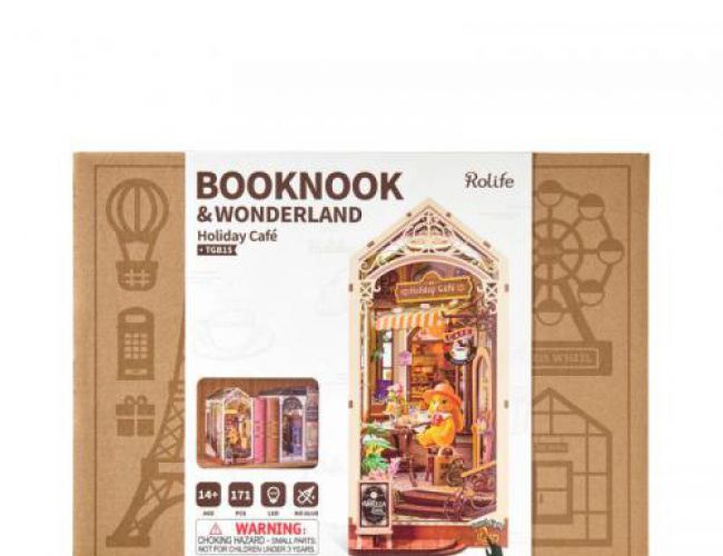 ROLIFE DIY BOOK NOOK: HOLIDAY CAFE