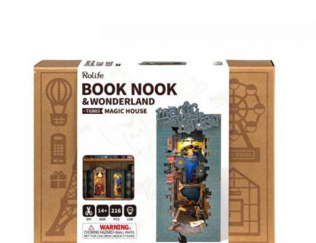ROLIFE DIY BOOK NOOK: MAGIC HOUSE