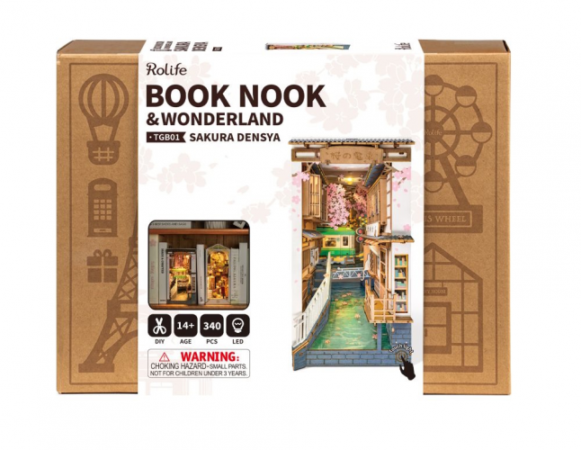 ROLIFE DIY BOOK NOOK: SAKURA TRAM