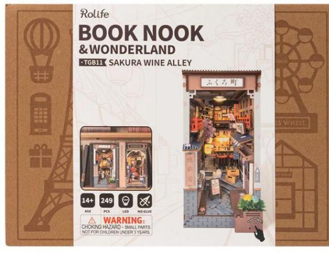 ROLIFE DIY BOOK NOOK: SAKURA WINE ALLEY