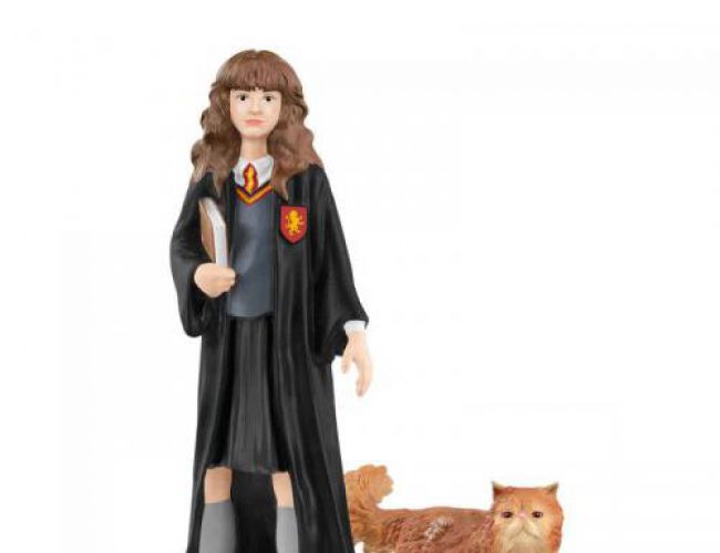 SCHLEICH HARRY POTTER HERMIONE & CROOKSHANKS