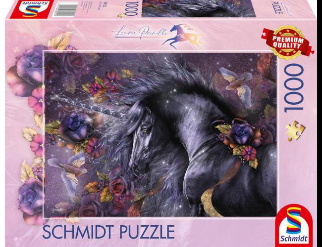 SCHMIDT PUZZLES 1000 PCS BLUE ROSE