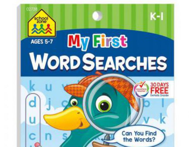 SCHOOL ZONE - MY FIRST WORD SEARCHES