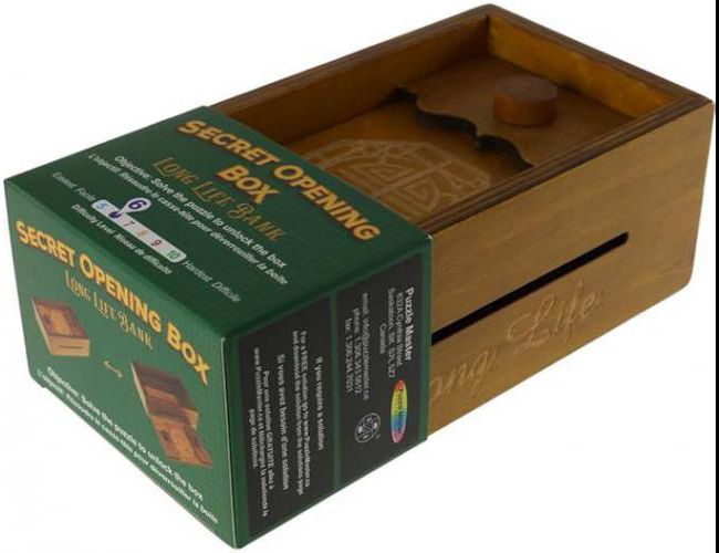 SECRET OPENING BOX - LONG LIFE BANK
