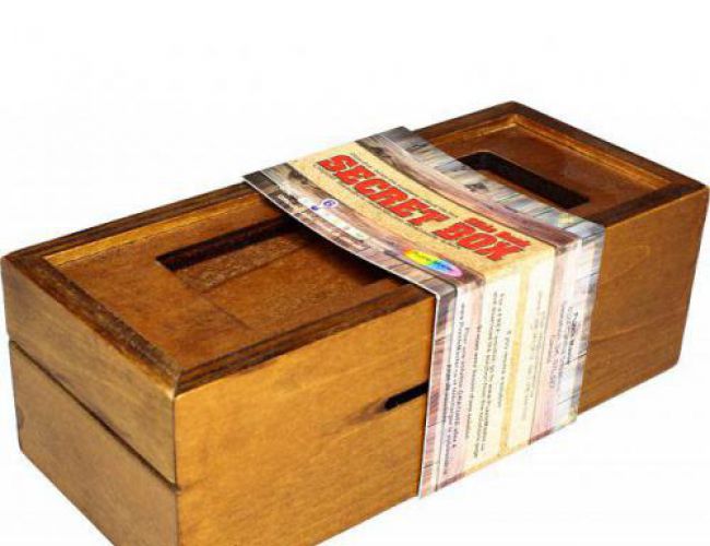 SECRET OPENING BOX - SLIDE BANK