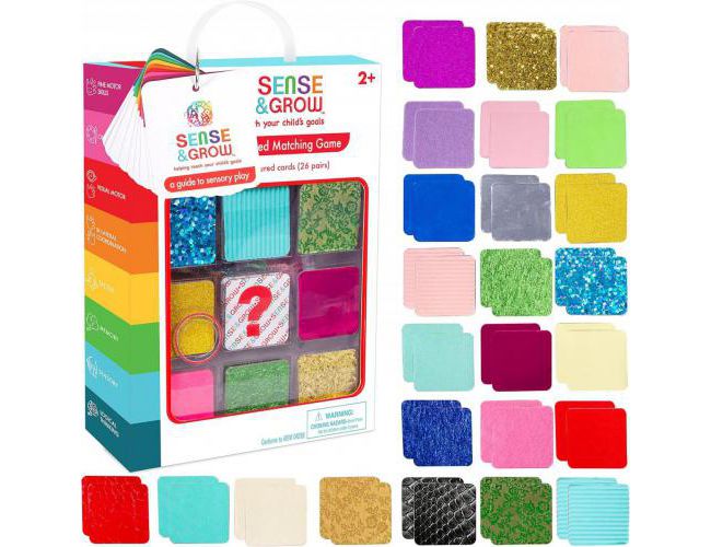SENSE & GROW - SENSORY TEXTURED MEMORY GAME