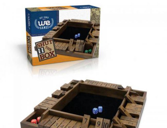 SHUT THE BOX - 4 PLAYER TRAVEL SIZE