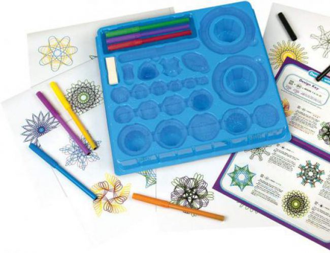 SPIROGRAPH KIT WITH MARKERS