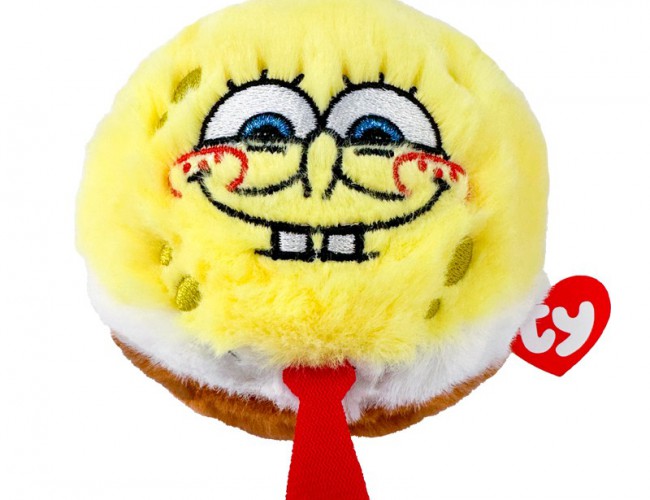 TY BEANIE BOUNCERS - SPONGEBOB