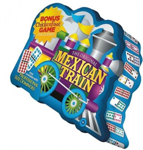 MEXICAN TRAIN DELUXE TRADITIONAL DOMINO SET (WITH DOTS)