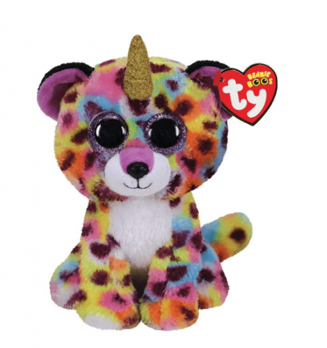 TY BEANIE BOOS - GISELLE LEOPARD WITH HORN