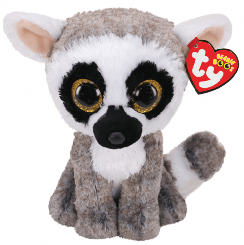 TY BEANIE BOOS LINUS LEMUR