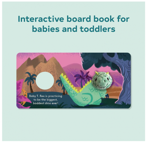 BABY T.REX FINGER PUPPET BOOK