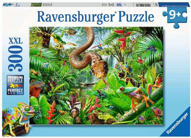 RAVENSBURGER 100 PC PUZZLE REPTILE RESORT