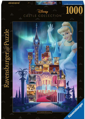 RAVENSBURGER 1000 PCS - CINDERELLA CASTLE COLLECTION