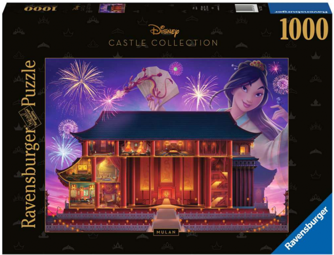 RAVENSBURGER 1000 PCS - MULAN CASTLE COLLECTION