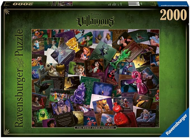 RAVENSBURGER VILLAINOUS: ALL VILLAINS 2000PC PUZZLE