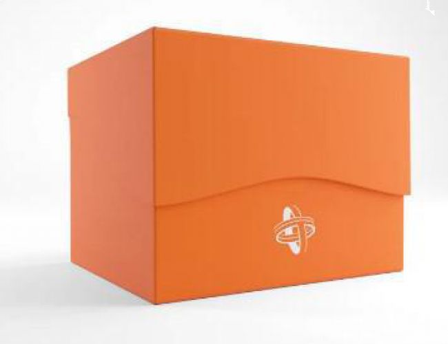 GAMEGENIC DECK BOX: SIDE HOLDER XL (100CT) ORANGE