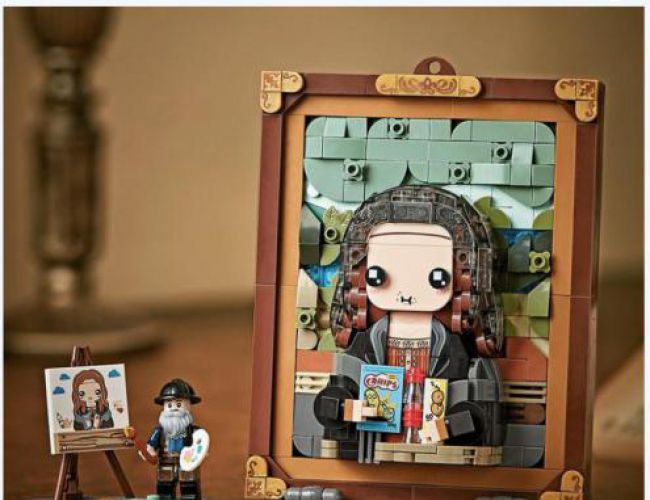 LOZ BLOCKS - CUTE PAINTING OF MONA LISA