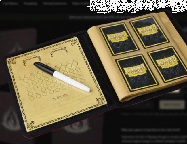 DRAGON SHIELD RPG SPELL CODEX - BLOOD RED