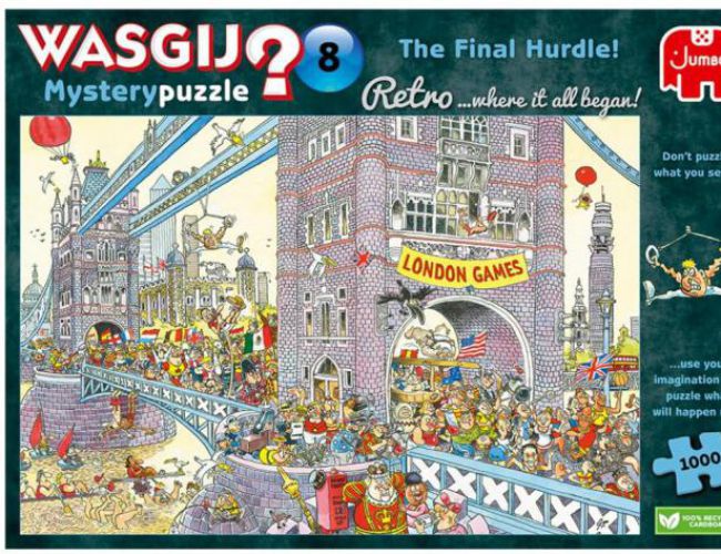 1000pc WASGIJ? MYSTERY 8 - THE FINAL HURDLE!