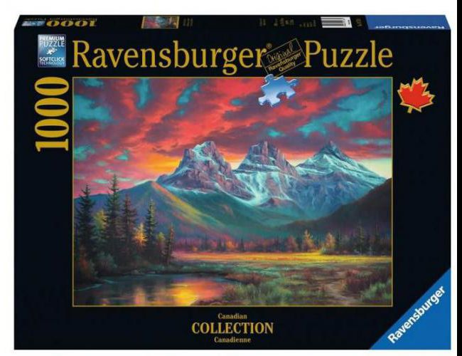 RAVENSBURGER 1000 PCS ALBERTA'S THREE SISTERS
