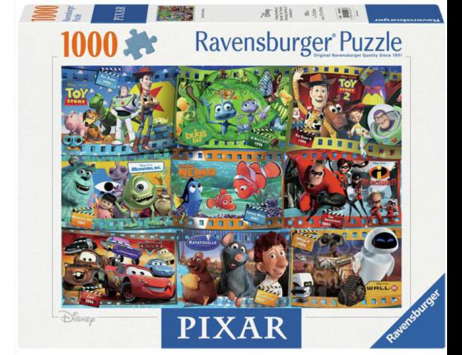 RAVENSBURGER PUZZLE 1000 PCS: DISNEY-PIXAR MOVIE