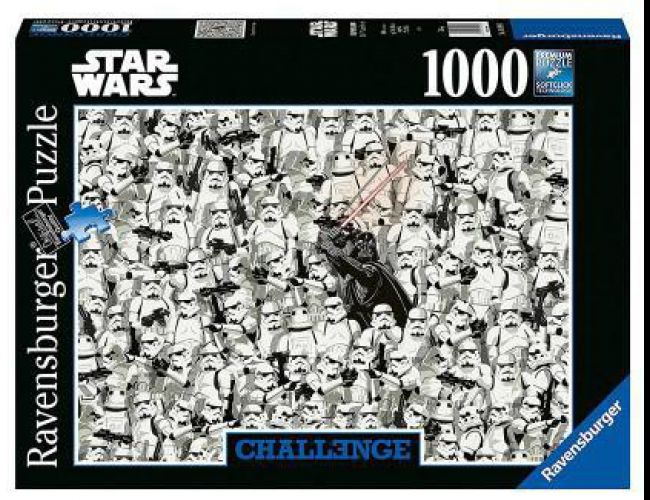 RAVENSBURGER PUZZLE 1000 STAR WARS CHALLENGE PUZZLE