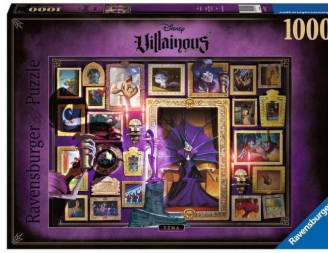 RAVENSBURGER PUZZLE 1000 VILLAINOUS YZMA